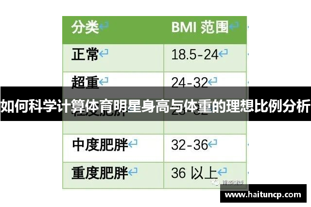 如何科学计算体育明星身高与体重的理想比例分析